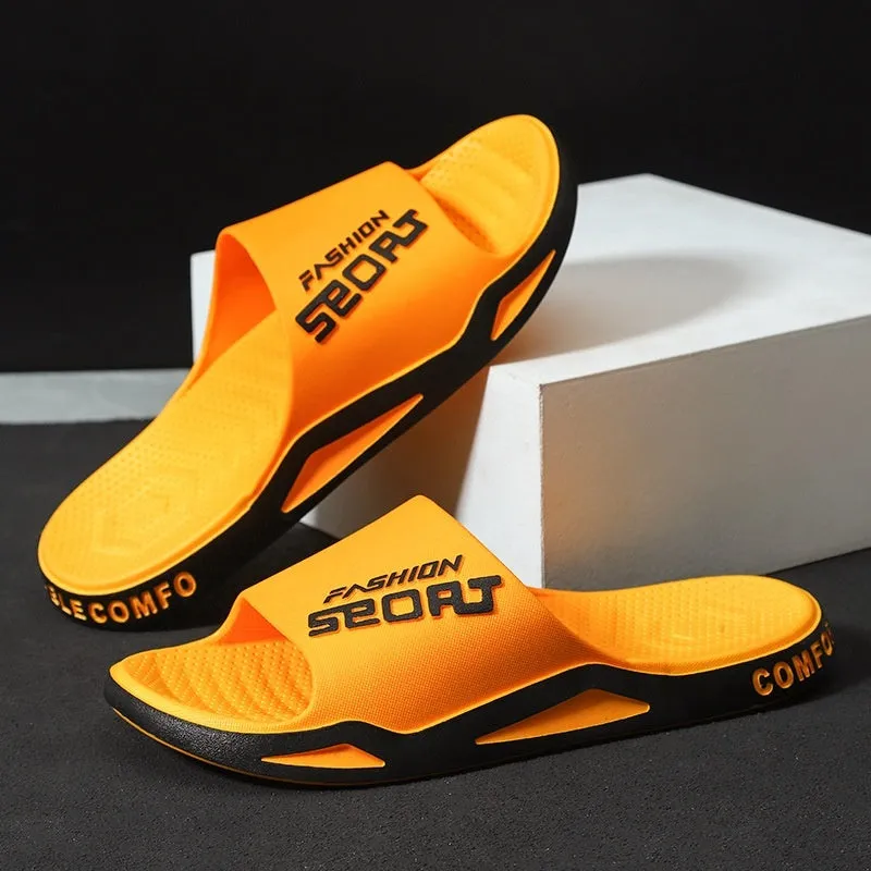 Men's Outdoor Thick-Soled Basketball Slippers