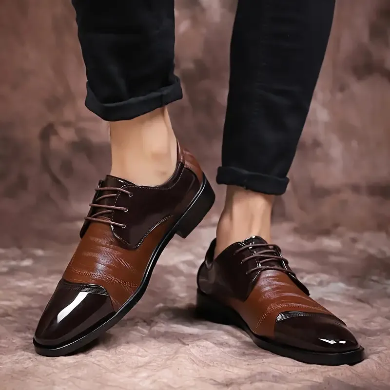 Mens Shoes - Classic British Style - Perfect for Weddings, Business, & Formal Events - Elegant & Durable Dress Shoes