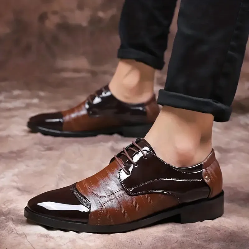 Mens Shoes - Classic British Style - Perfect for Weddings, Business, & Formal Events - Elegant & Durable Dress Shoes