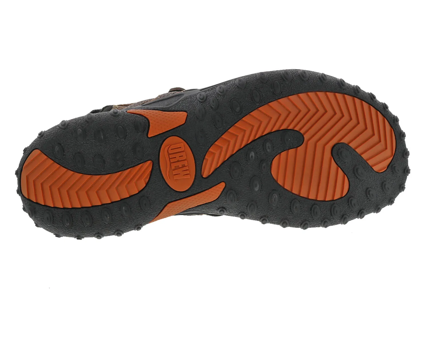 Men's Wander Adjustable Sandal EXTRA EXTRA WIDE in Brown Combo