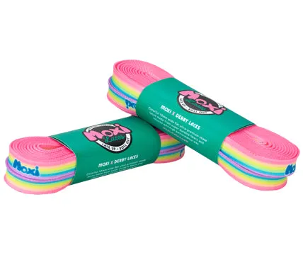 Moxi Pastel Rainbow Laces