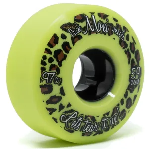 Moxi Trick 59mm Green Quad Wheels - 4 pack