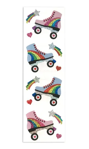 Mrs. Grossmans Roller Skates Sticker Sheet