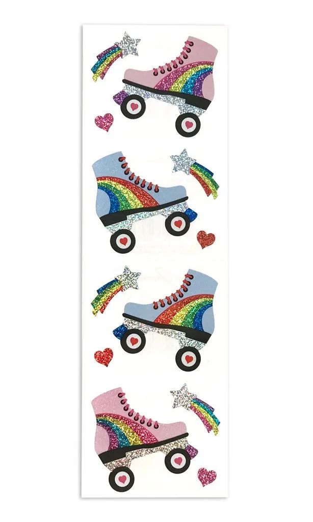 Mrs. Grossmans Roller Skates Sticker Sheet
