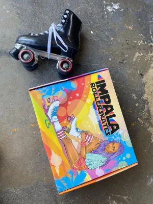 NEW Impala Size 7 Navy Glitter Rolller Skates