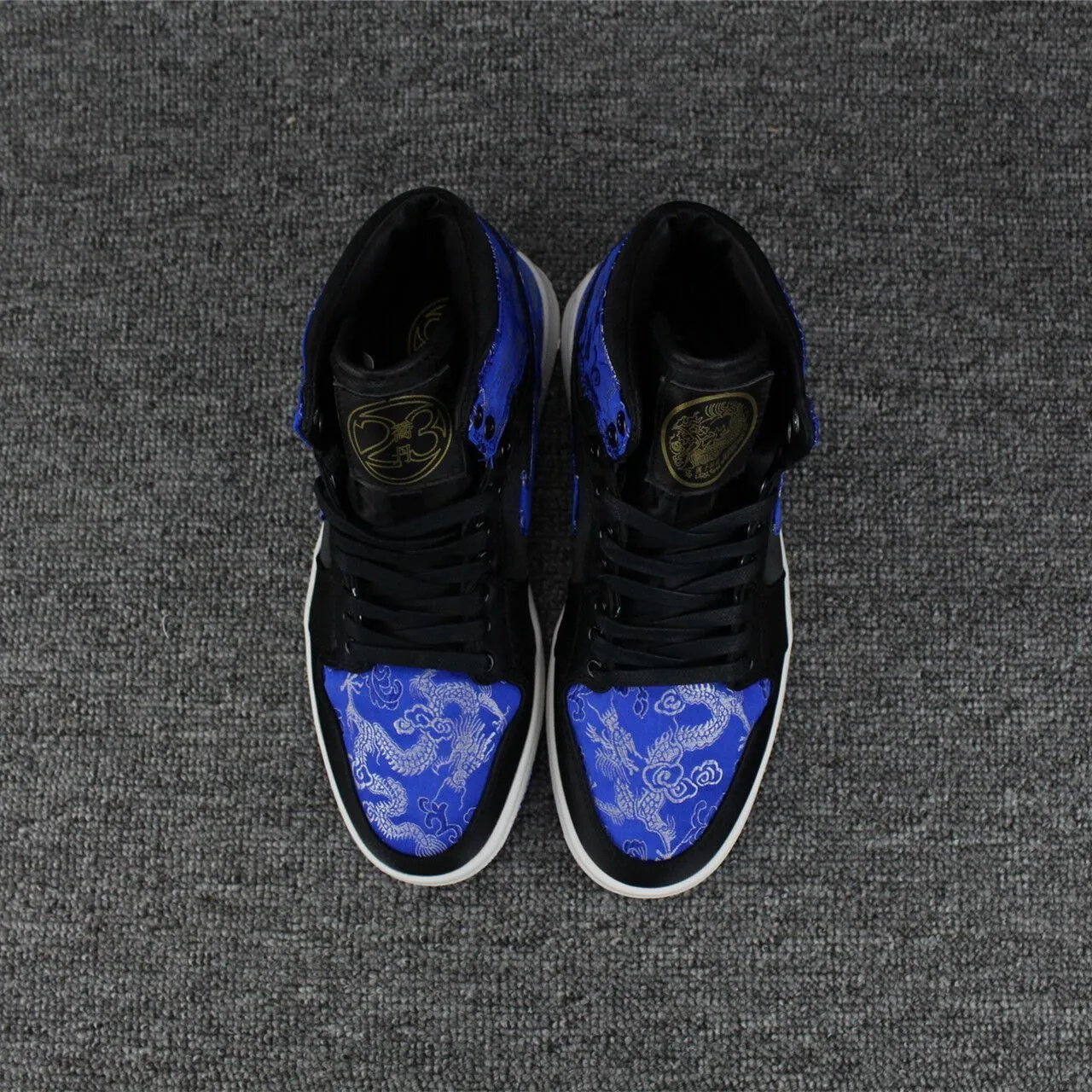 Nike Air Jordan 1 High Retro OF 6 Ring Black Blue Shoes Basketball Men !!! CYBER MONDAY SALE !!!