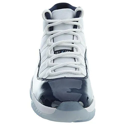 Nike Mens Air Jordan 11 Retro Win Like 82" White/University Blue Leather Size 11