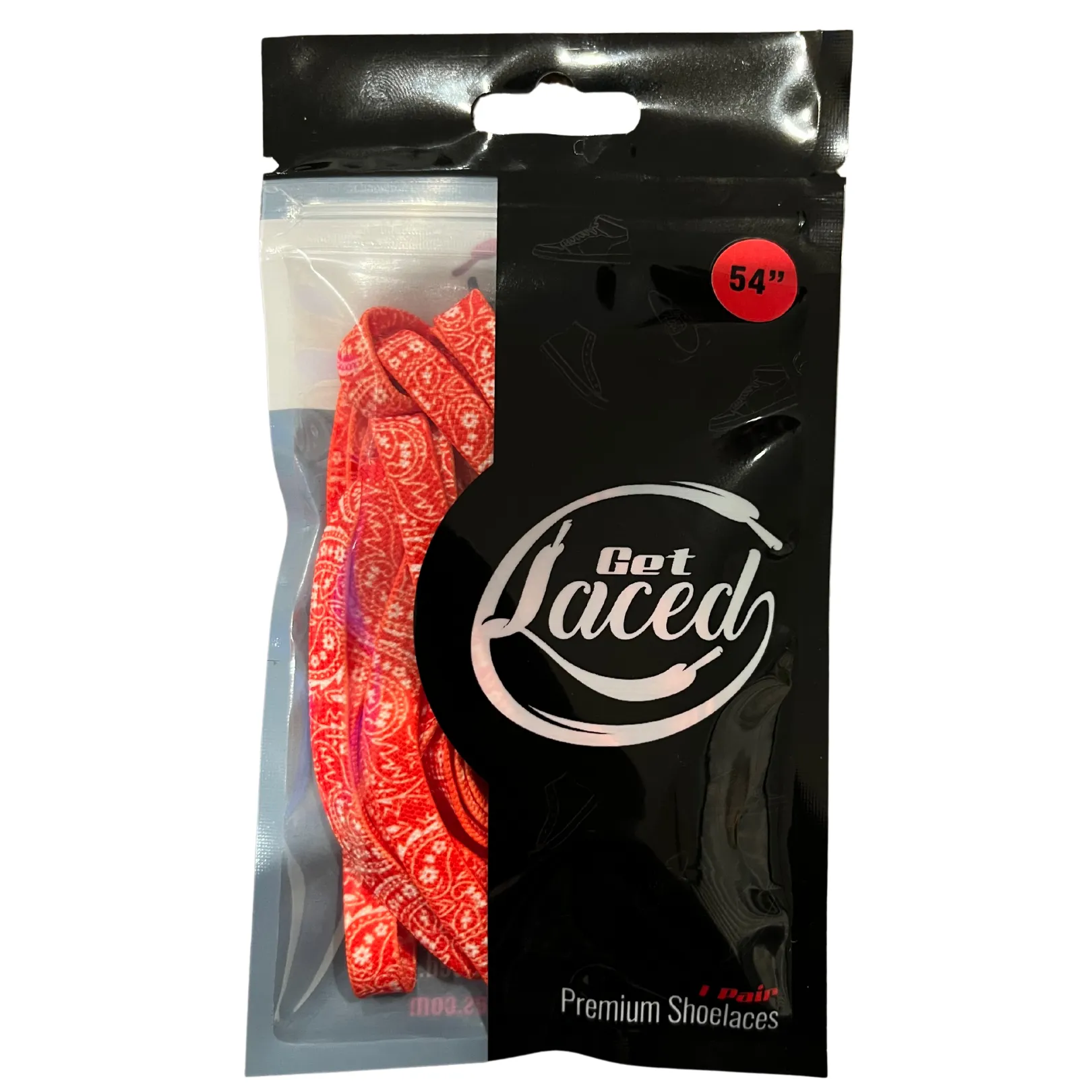 Paisley Print Laces
