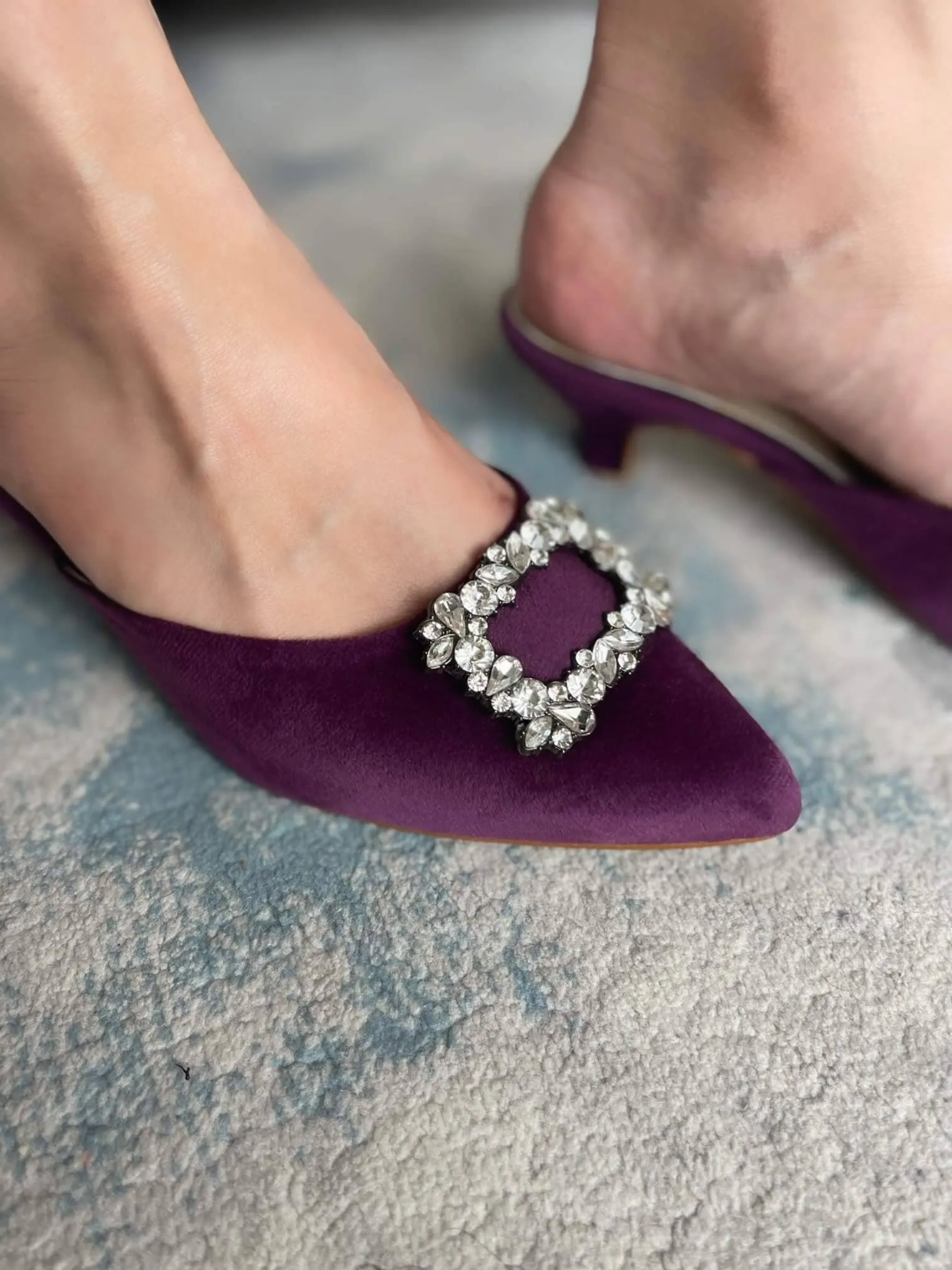 Plum Heels