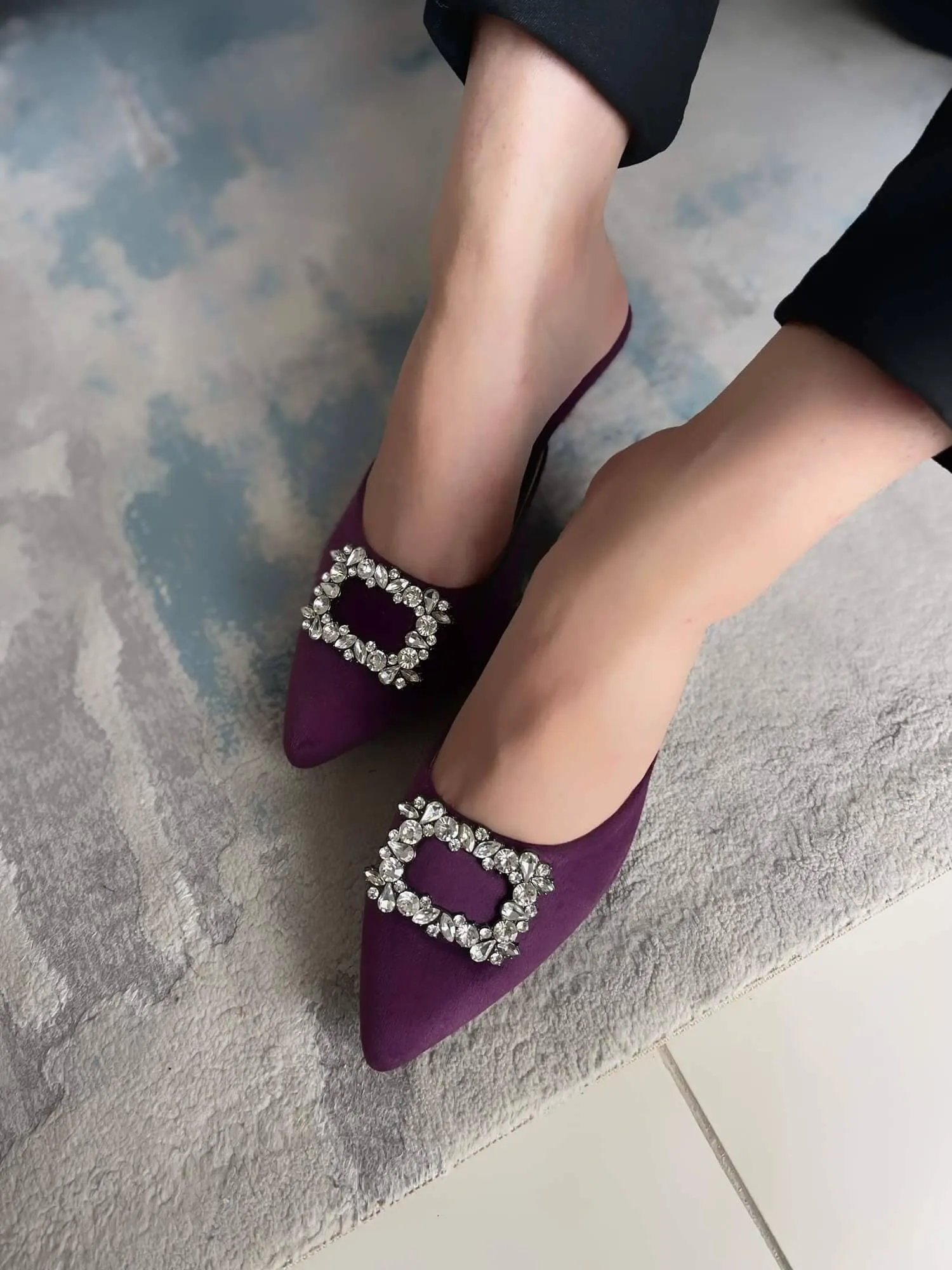 Plum Heels
