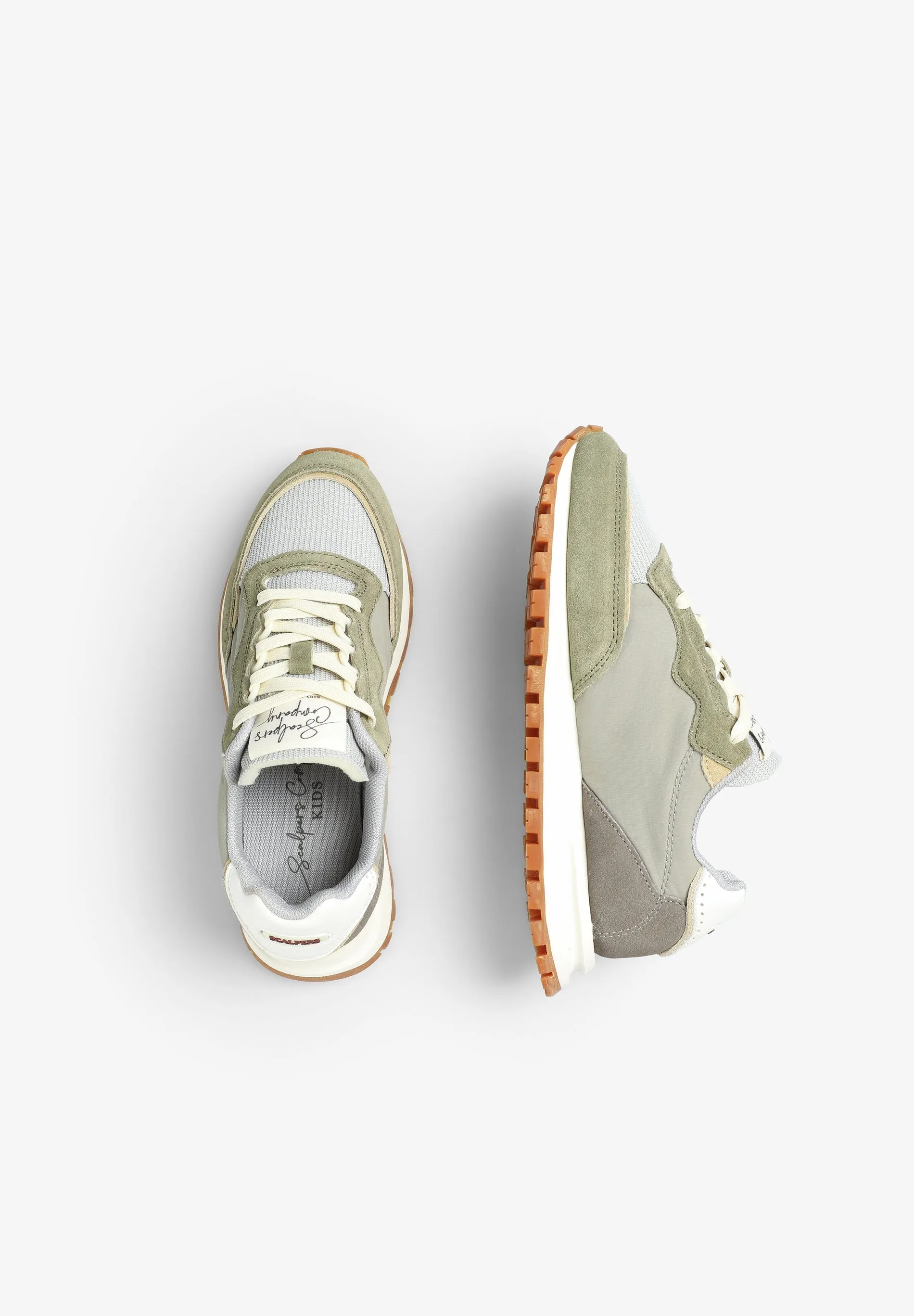 PRONOUNCED SOLE SKULL SNEAKERS