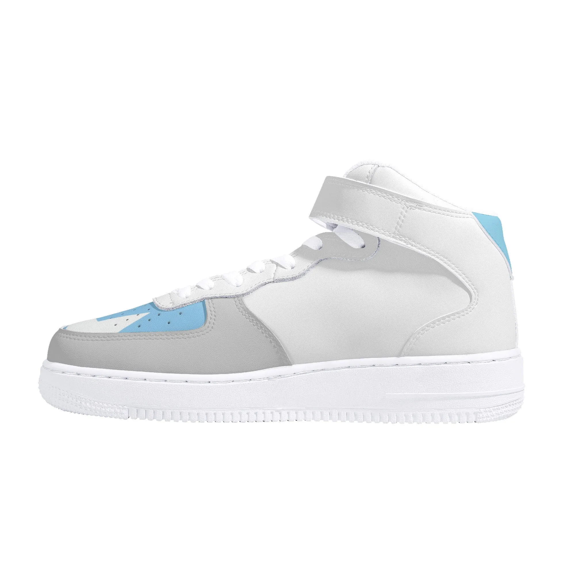 "Air Borikén" Womens High Top Leather Sneakers