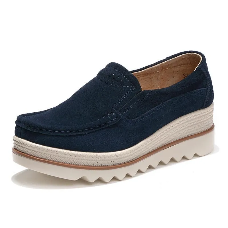 "Francesca" Designer Platform-Sneaker
