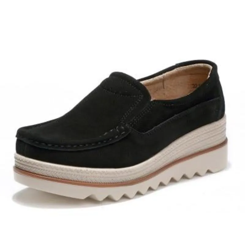 "Francesca" Designer Platform-Sneaker