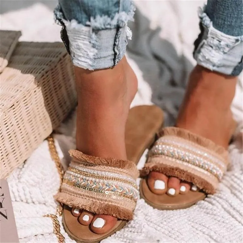"Nadine" Designer-Pantolette