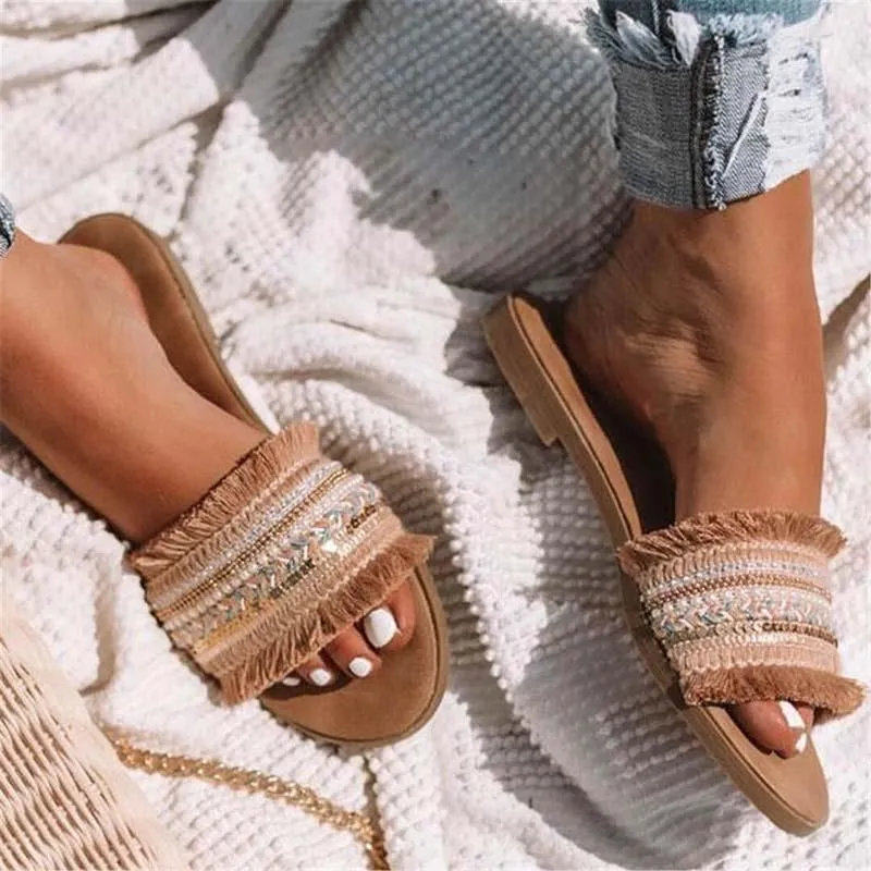 "Nadine" Designer-Pantolette