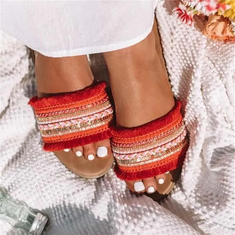 "Nadine" Designer-Pantolette