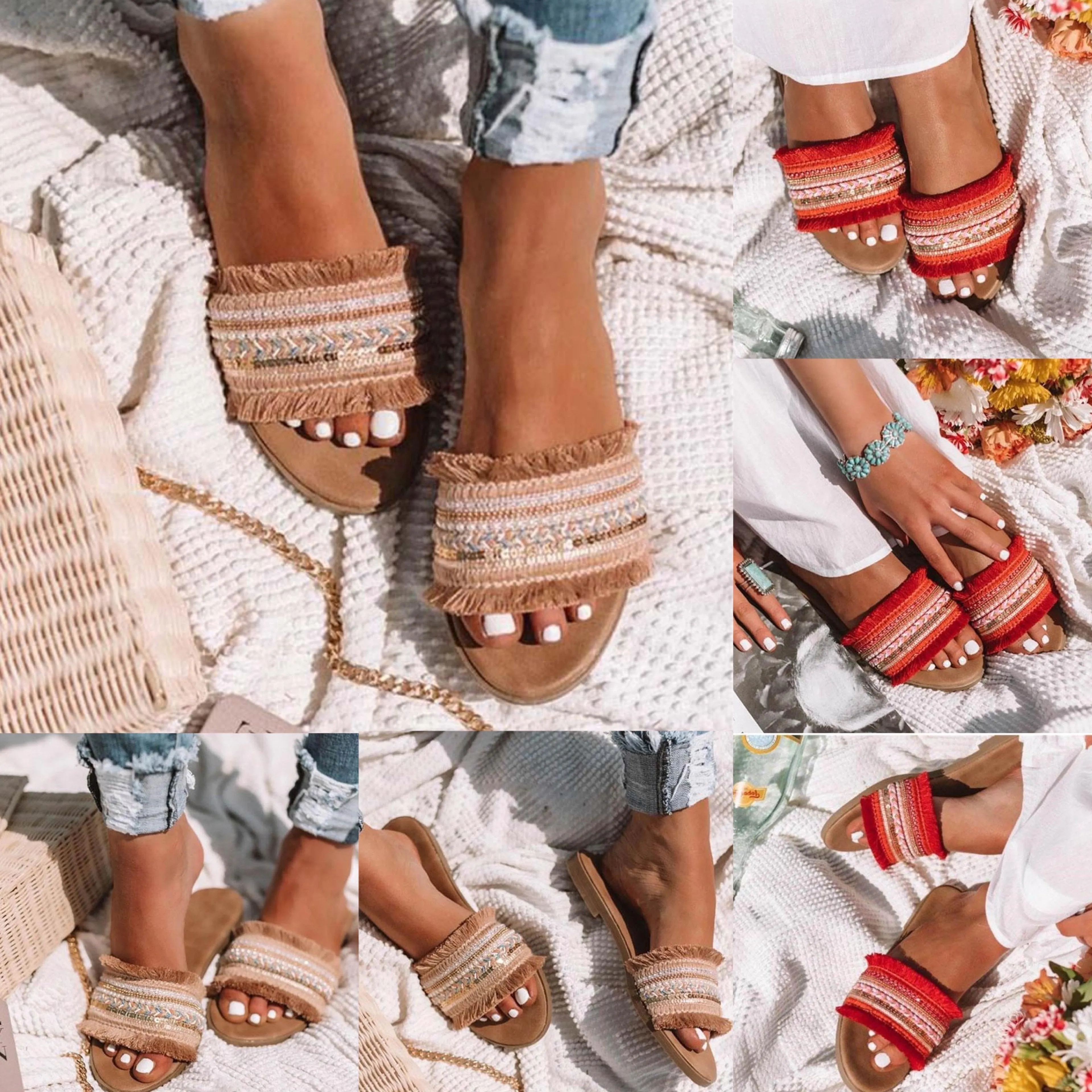 "Nadine" Designer-Pantolette