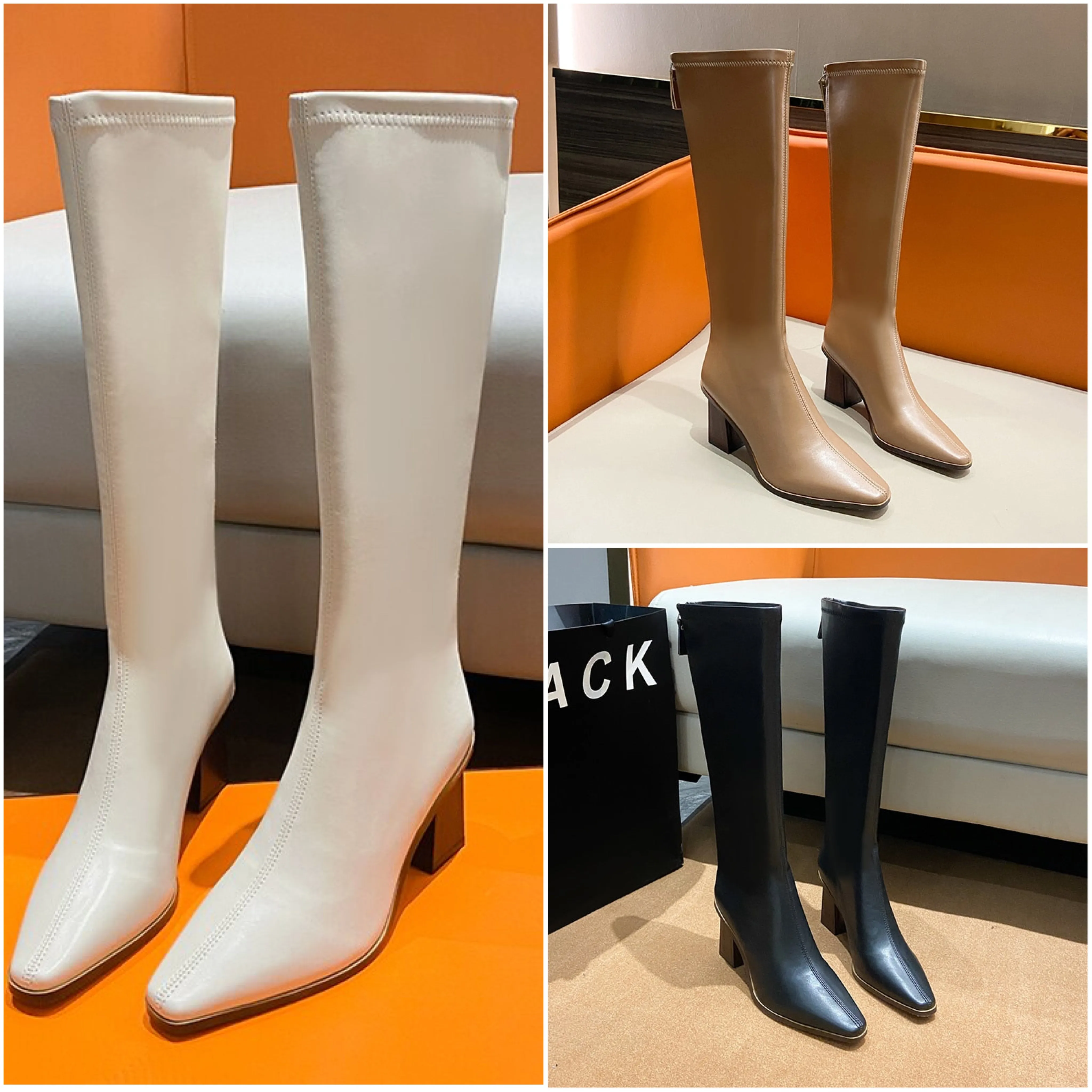 "Sandra" Eleganter Designer-Stiefel