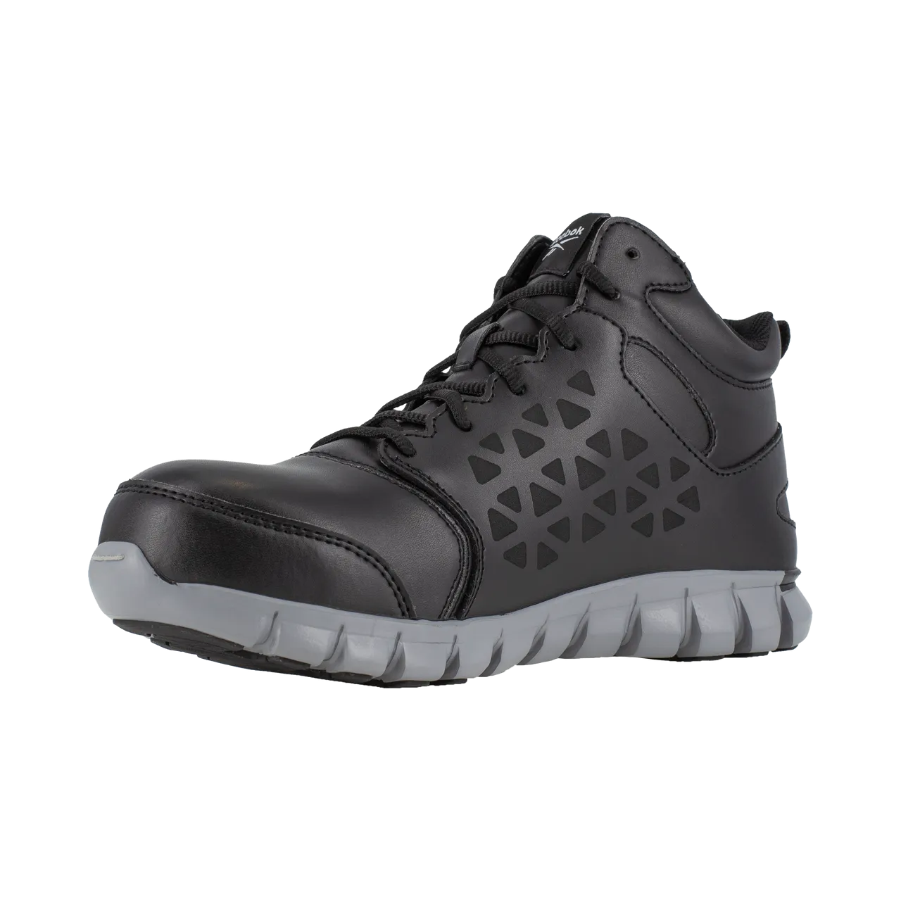 Reebok Women's Sublite Steel Toe Oxford Athletic Work Shoe - Grey - RB416