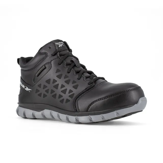 Reebok Women's Sublite Steel Toe Oxford Athletic Work Shoe - Grey - RB416