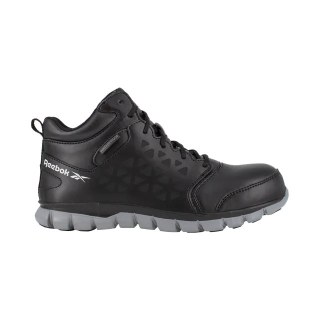 Reebok Women's Sublite Steel Toe Oxford Athletic Work Shoe - Grey - RB416