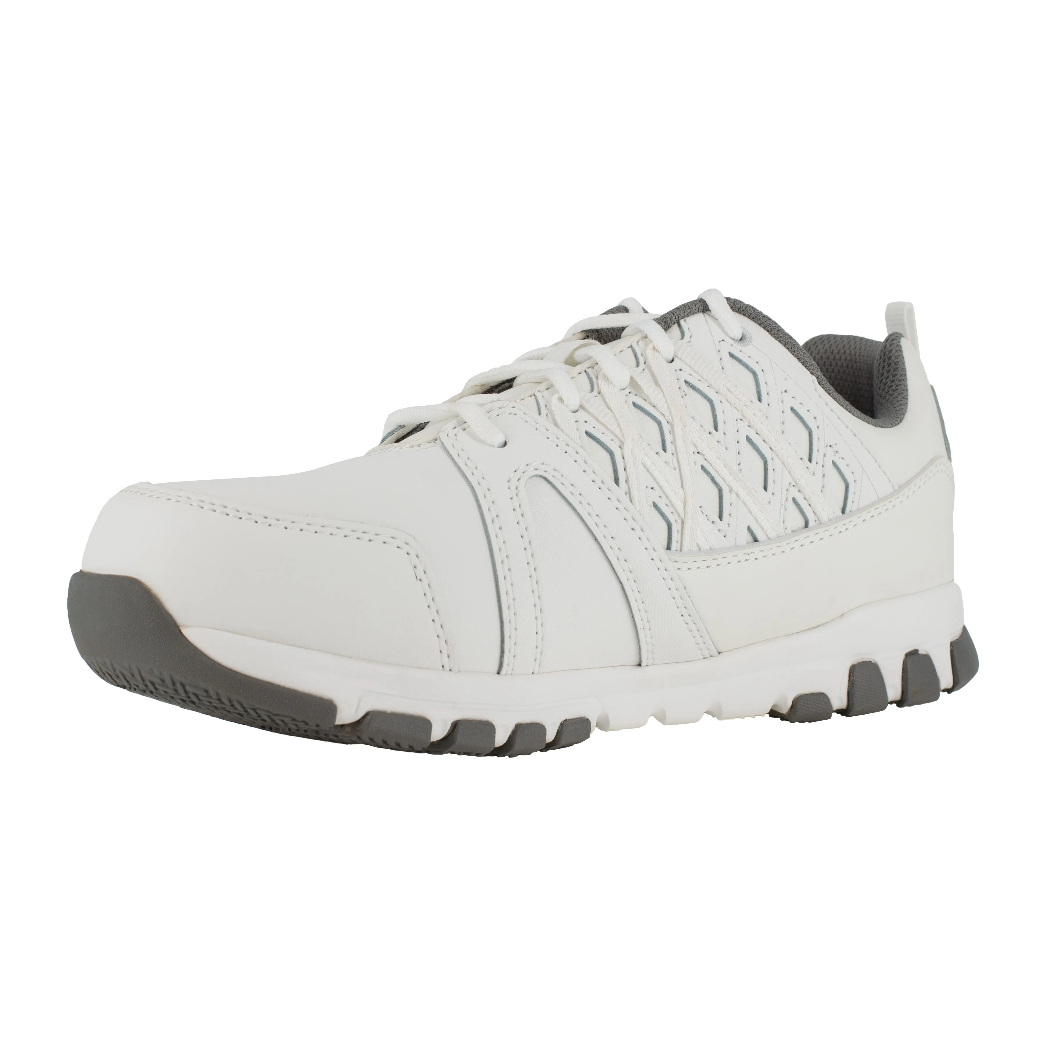 Reebok Women's Sublite Steel Toe Oxford Athletic Work Shoe - White - RB434