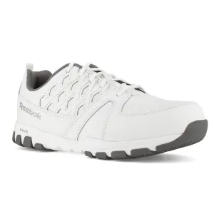 Reebok Women's Sublite Steel Toe Oxford Athletic Work Shoe - White - RB434