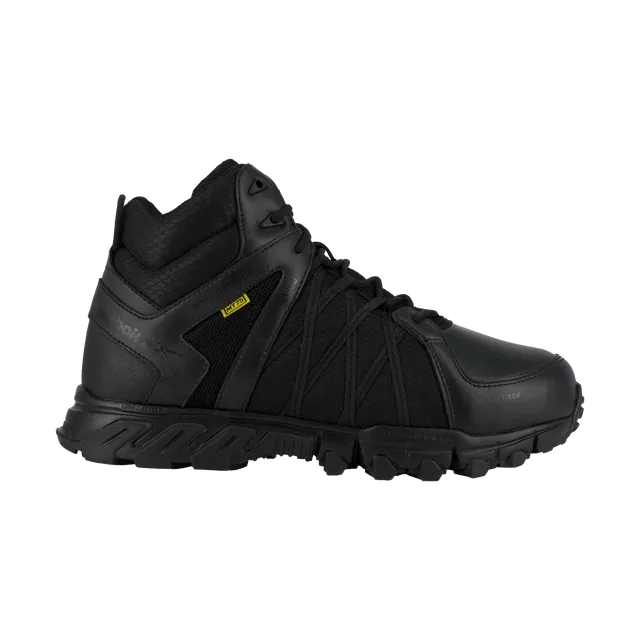 Reebok Women's Trailgrip Alloy Toe CushGuard Athletic Work Shoe - Black - RB345