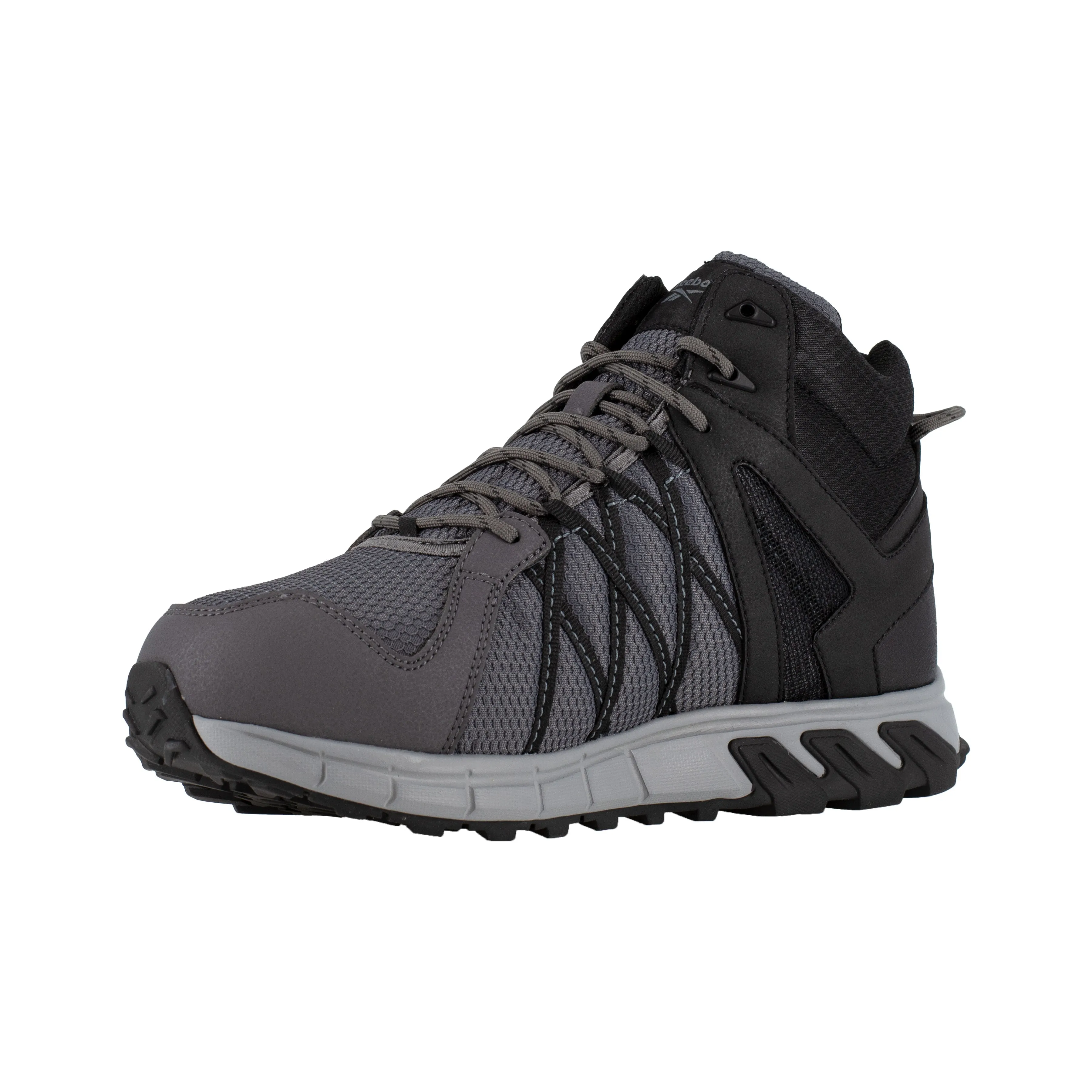 Reebok Women's Trailgrip Alloy Toe CushGuard Athletic Work Shoe - Grey - RB344