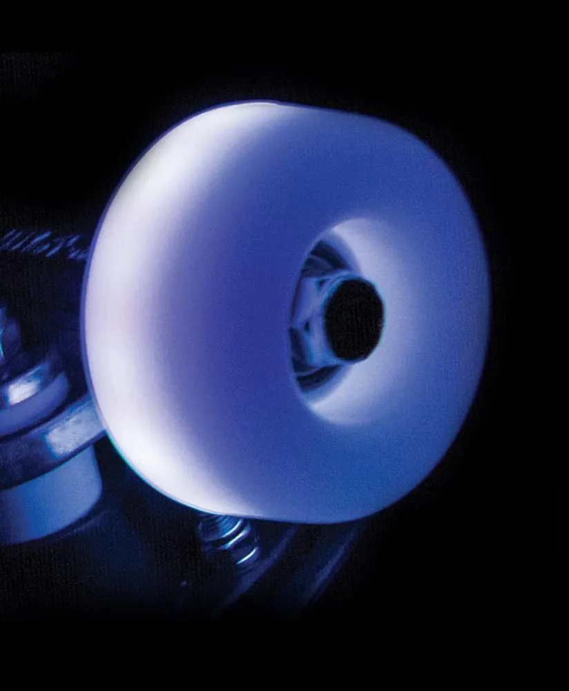 Rio Roller Light Up Wheels - 4 Pack (White)