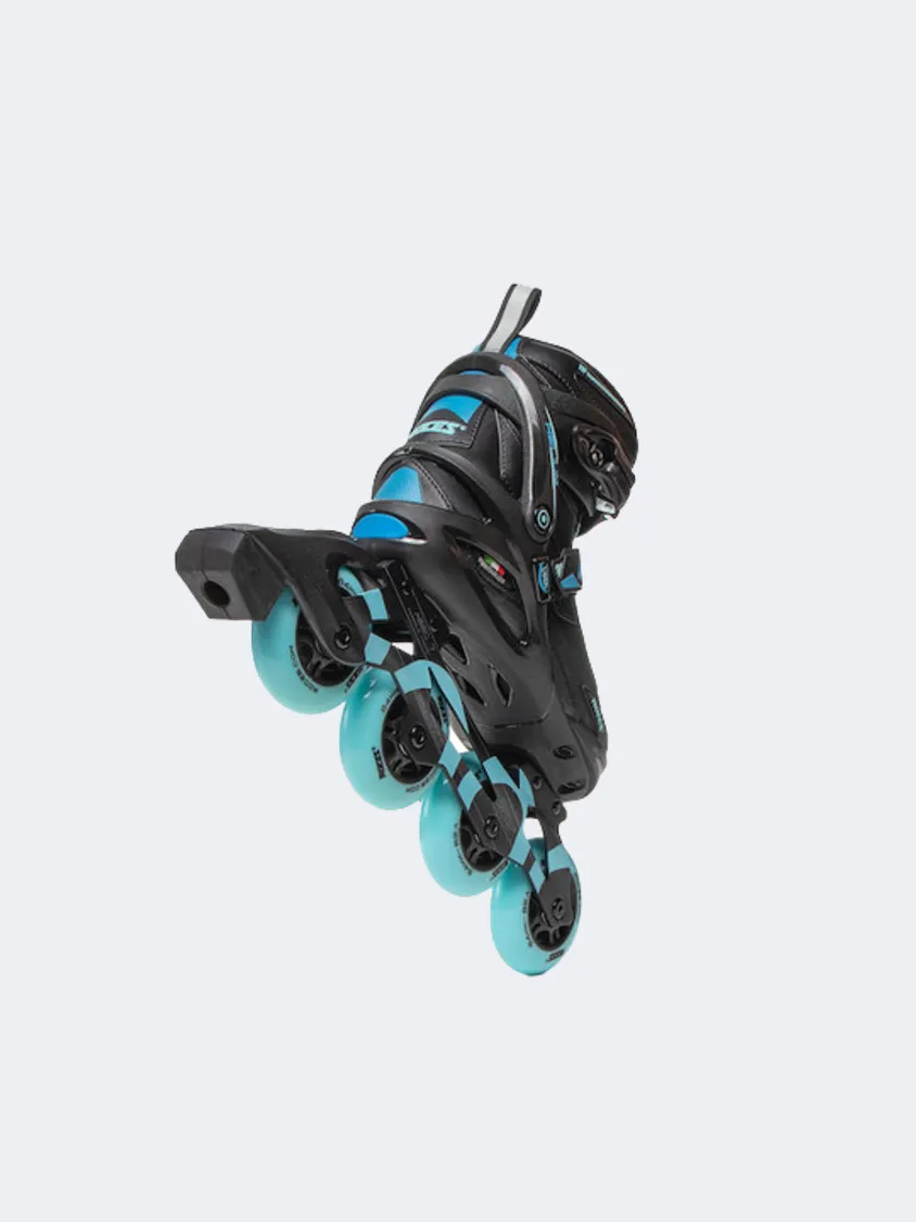 Roces Helium Ii W Tif Women Skating Roller Skates Black/Blue