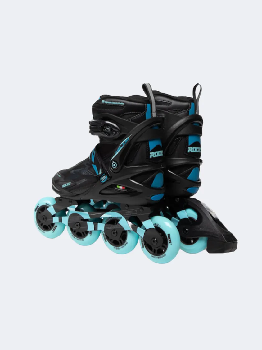 Roces Helium Ii W Tif Women Skating Roller Skates Black/Blue