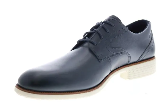 Rockport Men's Total Motion Dress Sport Plain Toe Shoes Blue