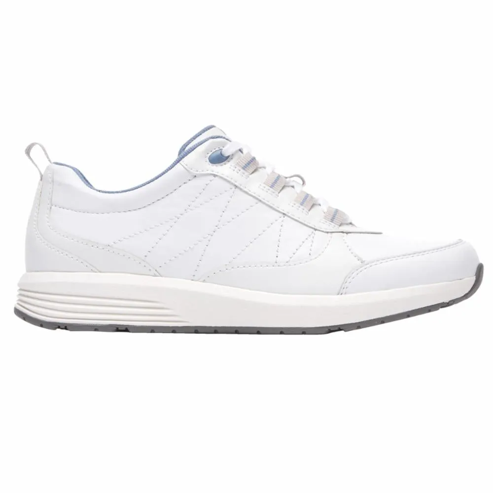 Rockport Women TRUSTRIDE SNEAKER WHITE