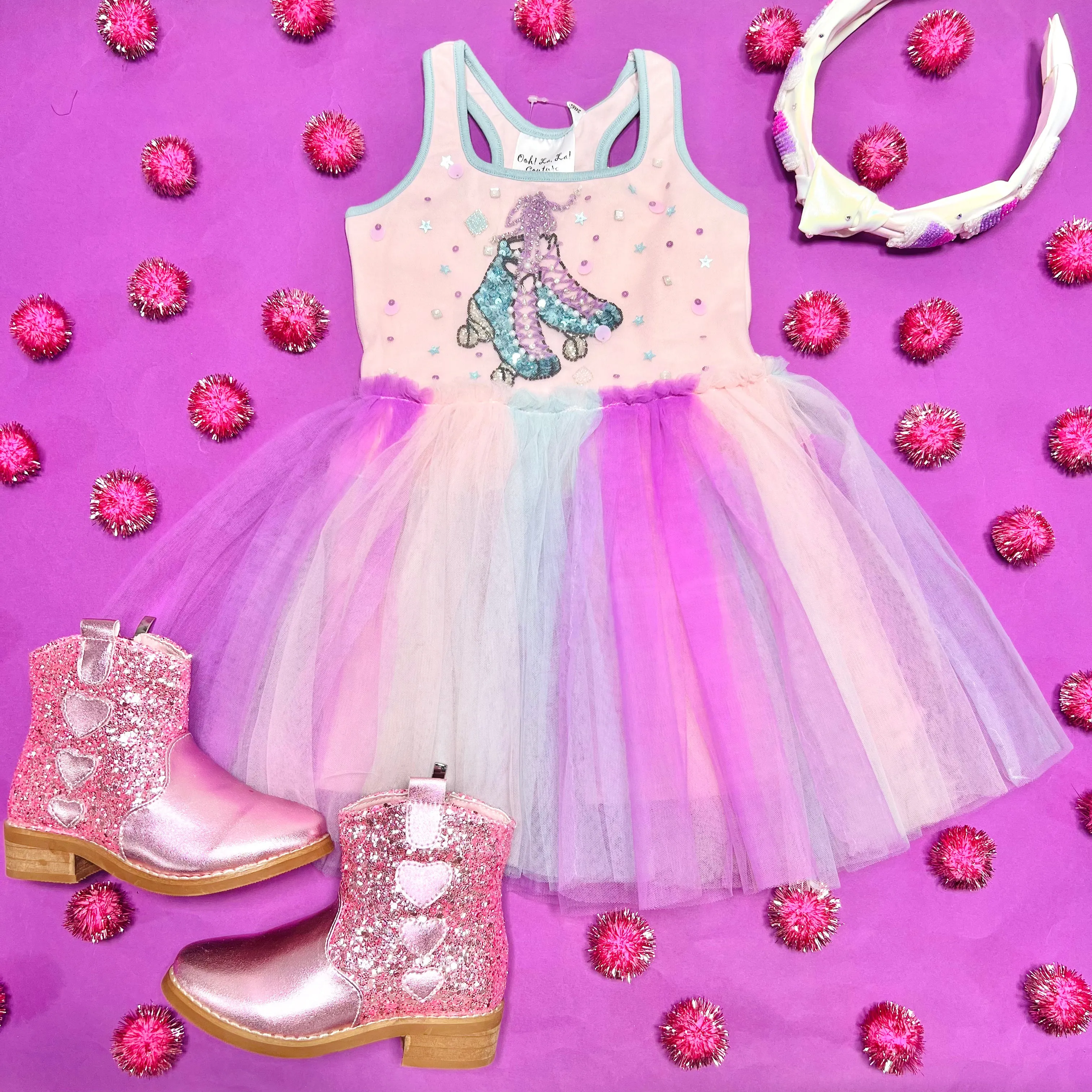 ROLLERSKATE TUTU DRESS