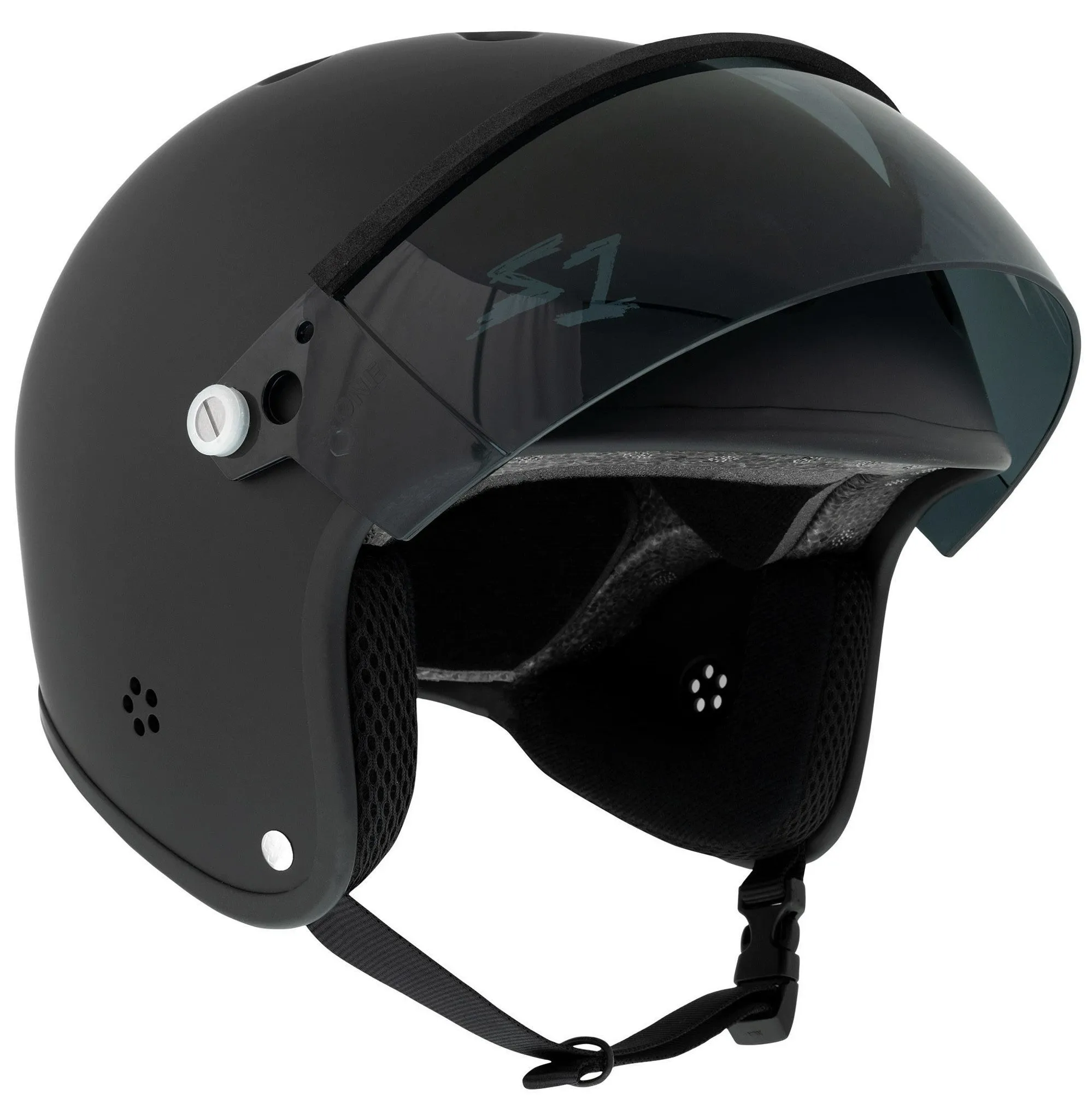 S1 Retro Lifer E-Helmet - Black Matte