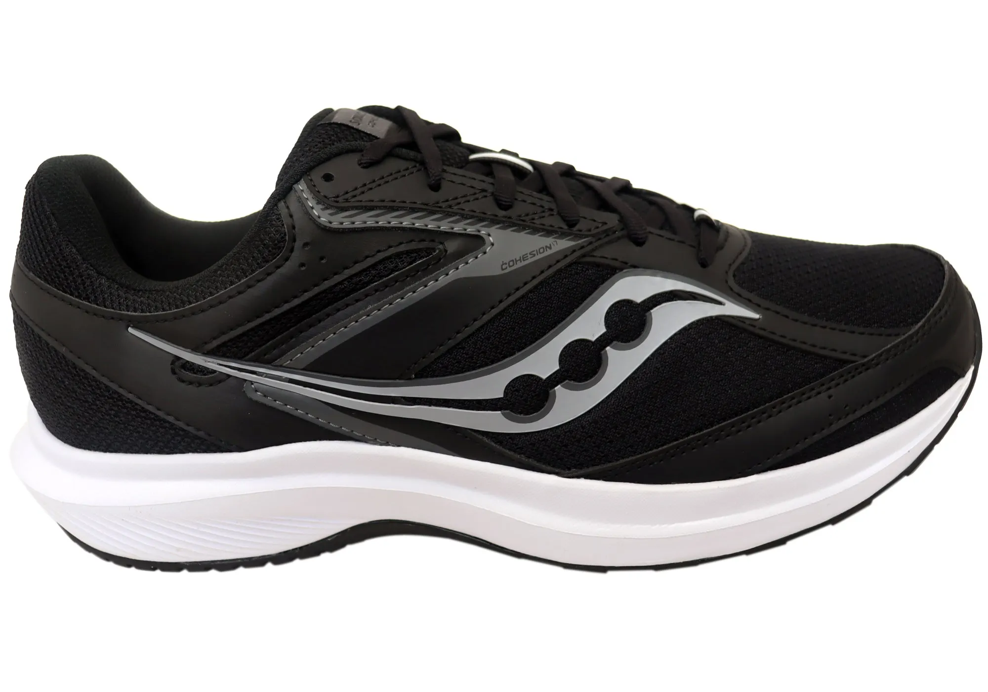 Saucony Mens Cohesion 17 2E Wide Fit Comfortable Athletic Shoes