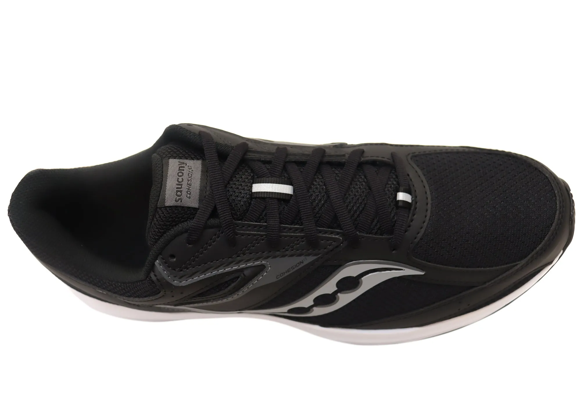 Saucony Mens Cohesion 17 2E Wide Fit Comfortable Athletic Shoes