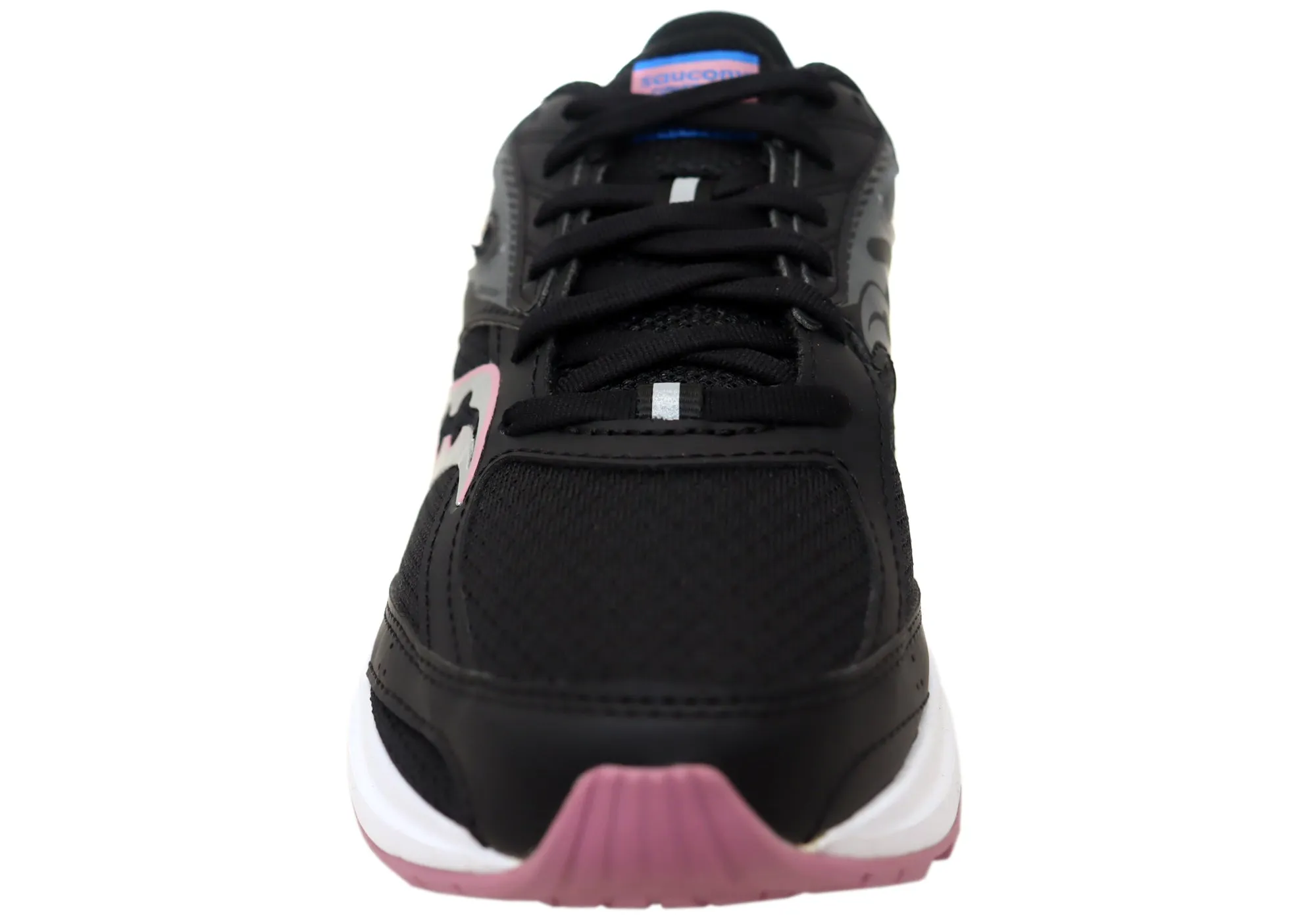 Saucony Womens Cohesion 17 Wide Fit Comfortable Athletic Shoes
