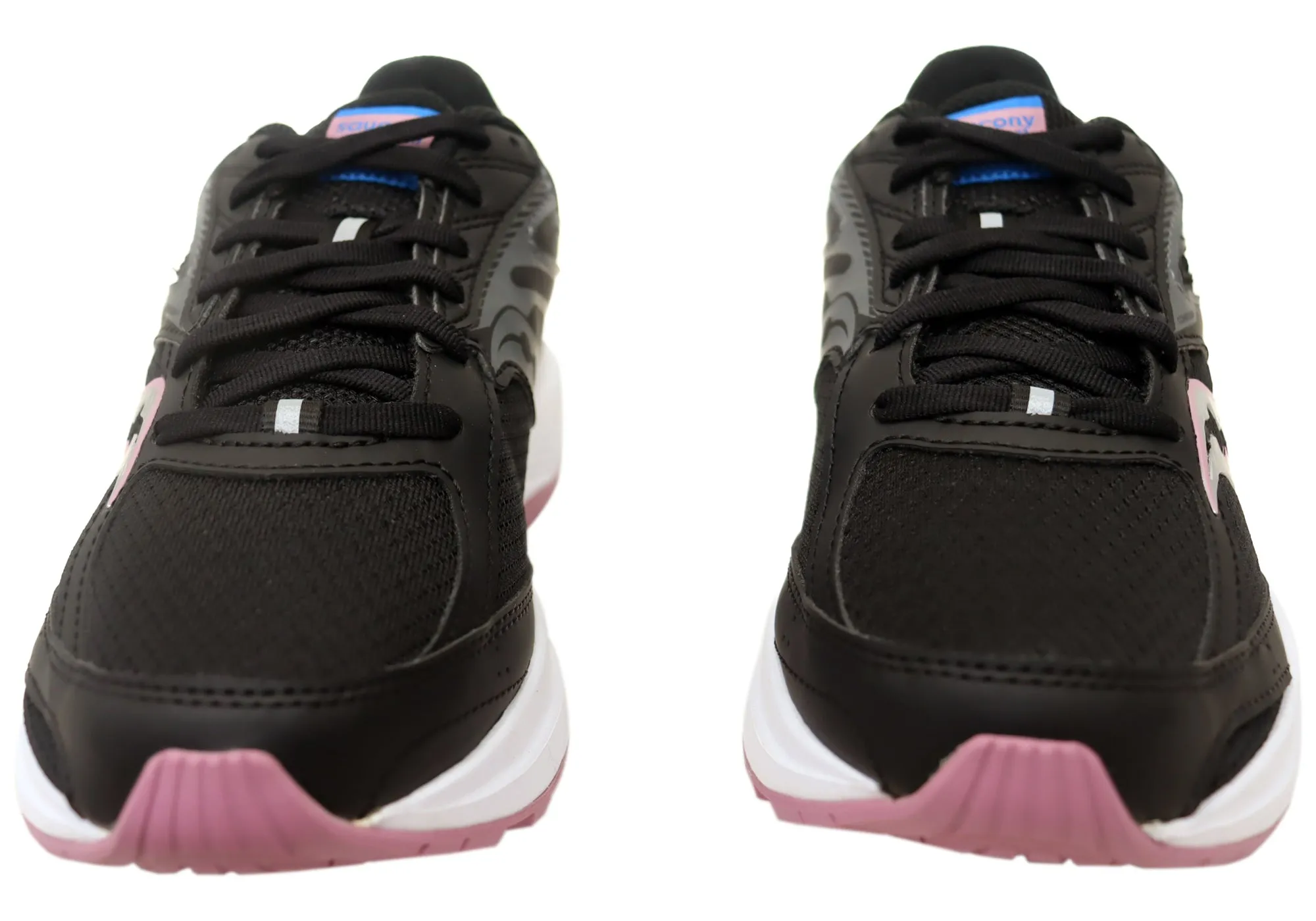 Saucony Womens Cohesion 17 Wide Fit Comfortable Athletic Shoes