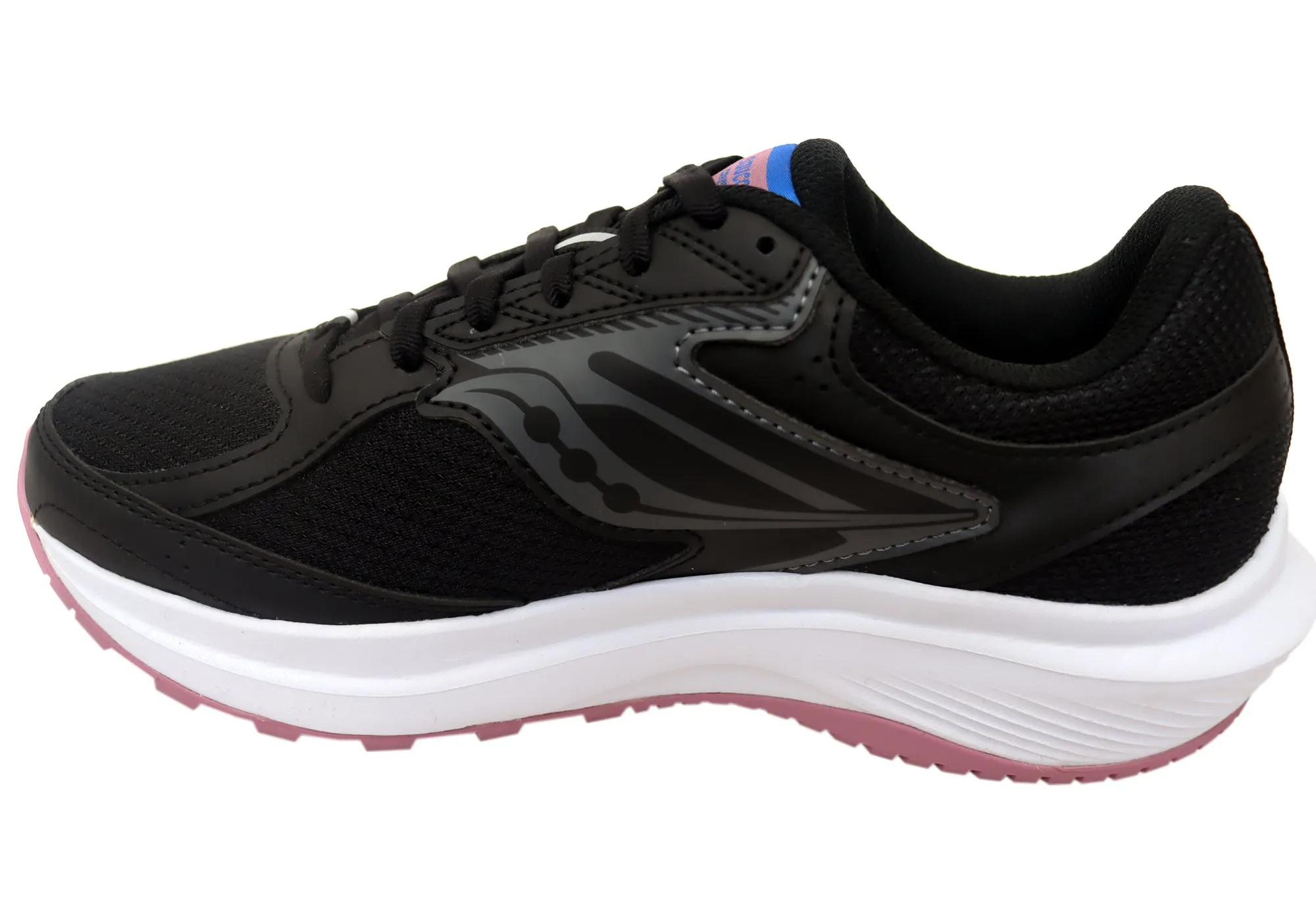 Saucony Womens Cohesion 17 Wide Fit Comfortable Athletic Shoes