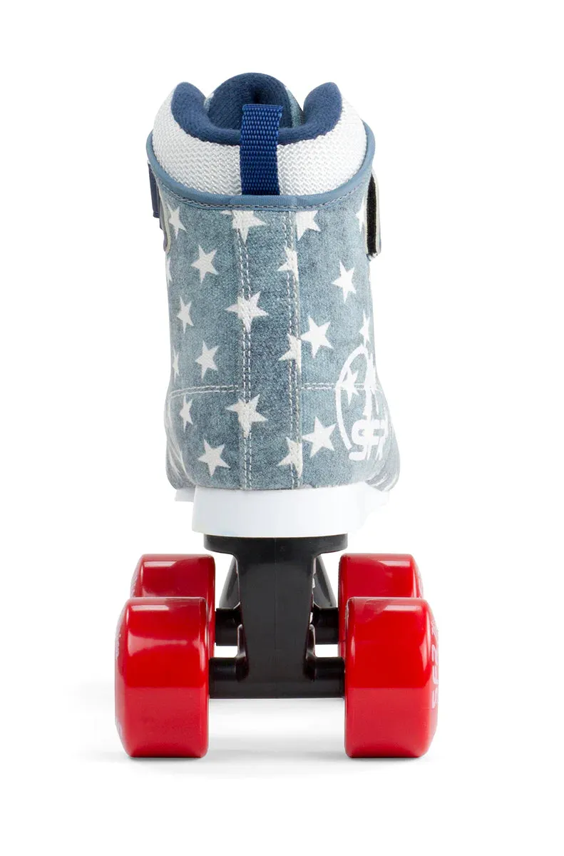 SFR VISION CANVAS JEANS QUAD SKATES