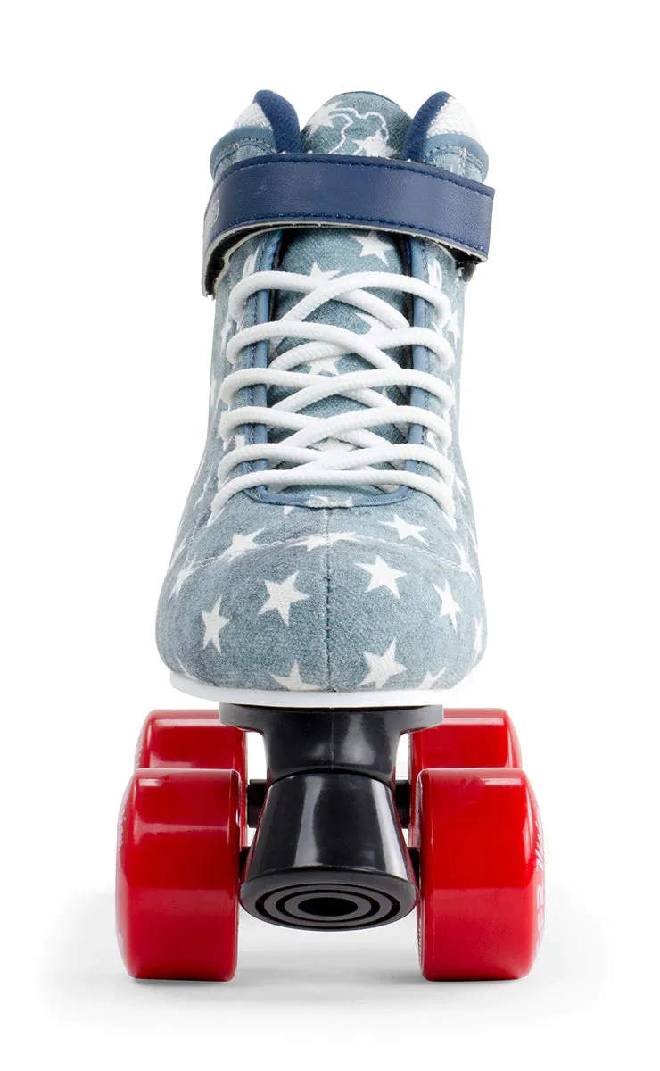 SFR VISION CANVAS JEANS QUAD SKATES