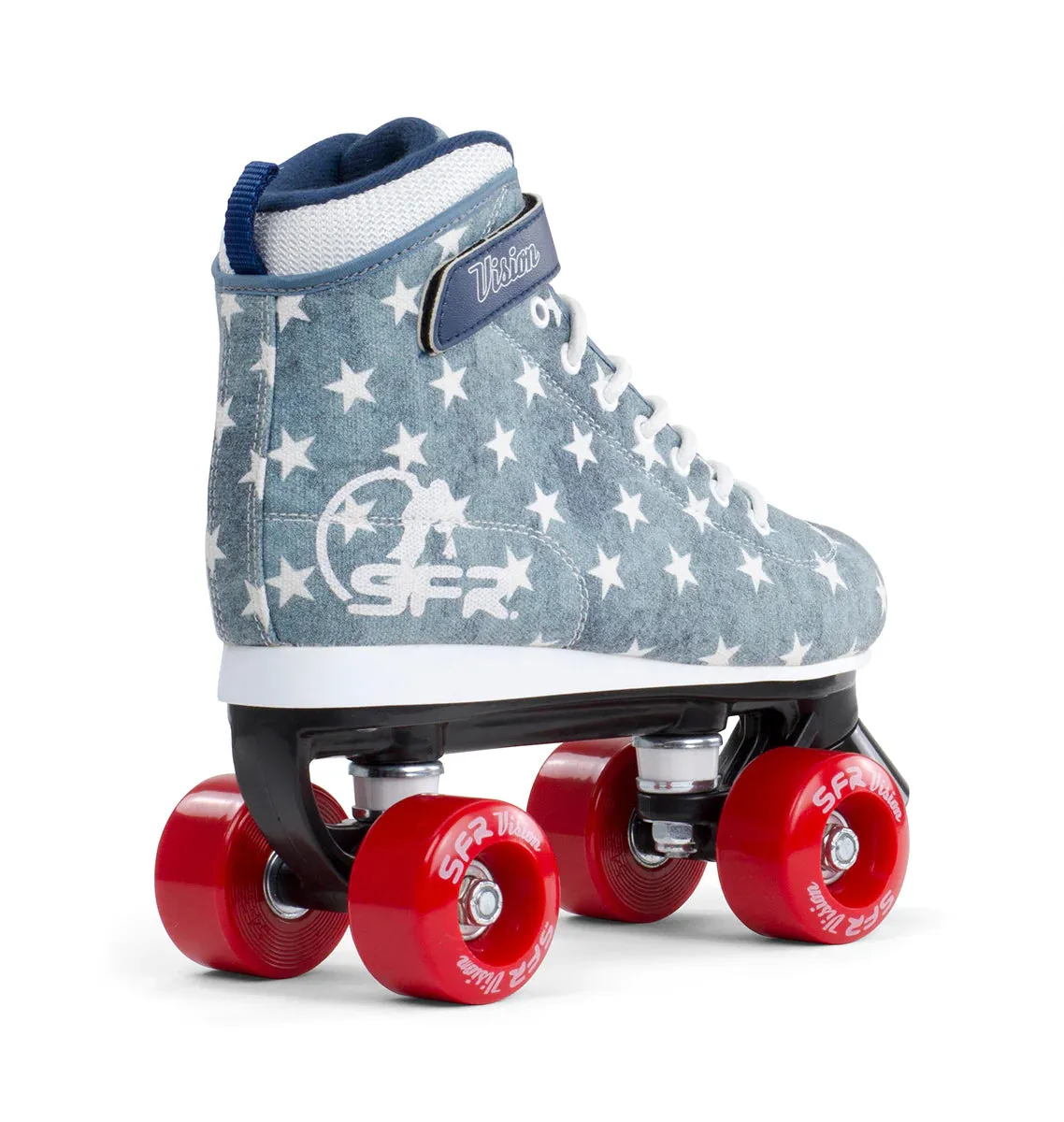 SFR VISION CANVAS JEANS QUAD SKATES