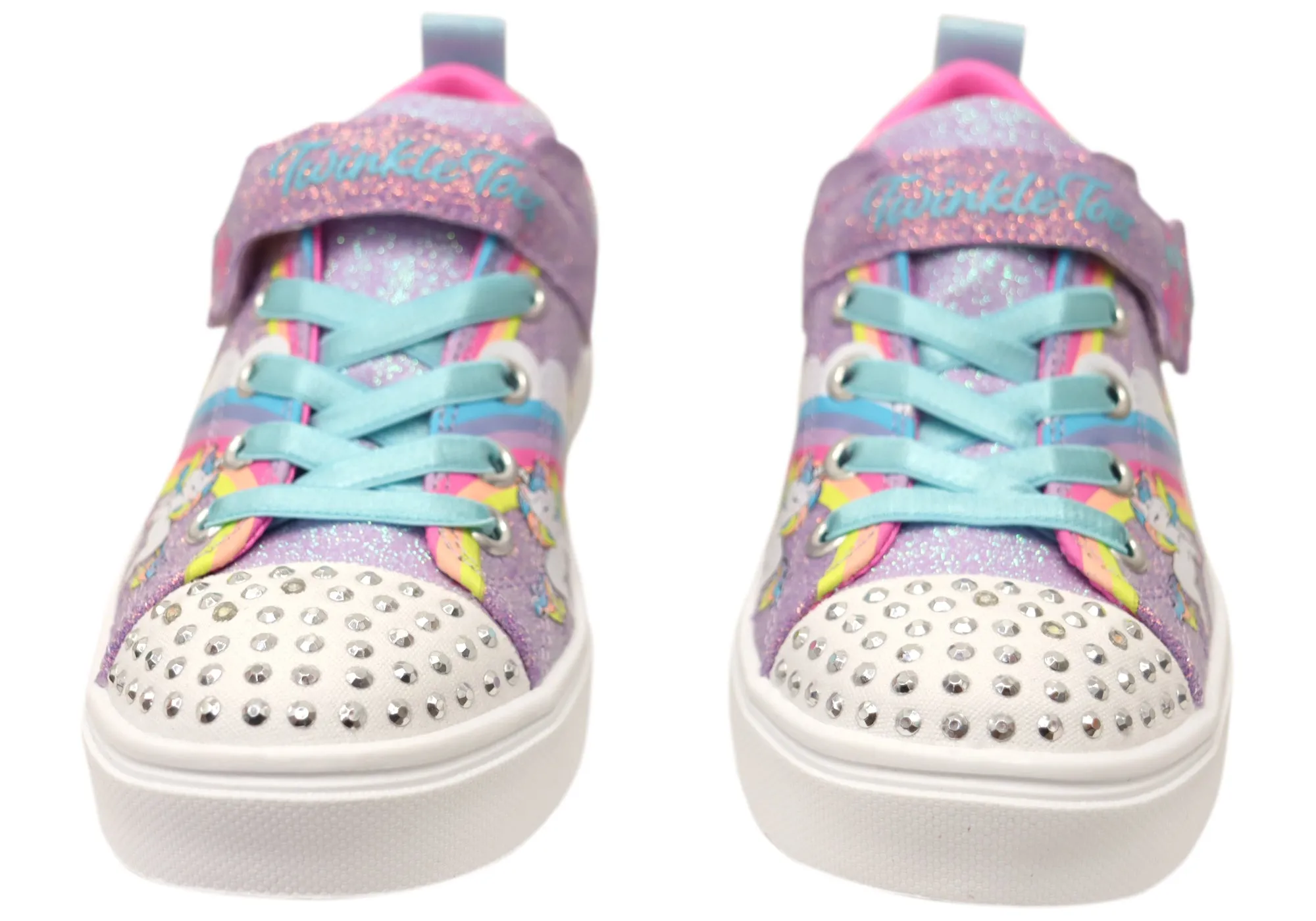 Skechers Girls Kids Twinkle Toes Twinkle Sparks Jumpin Clouds Shoes
