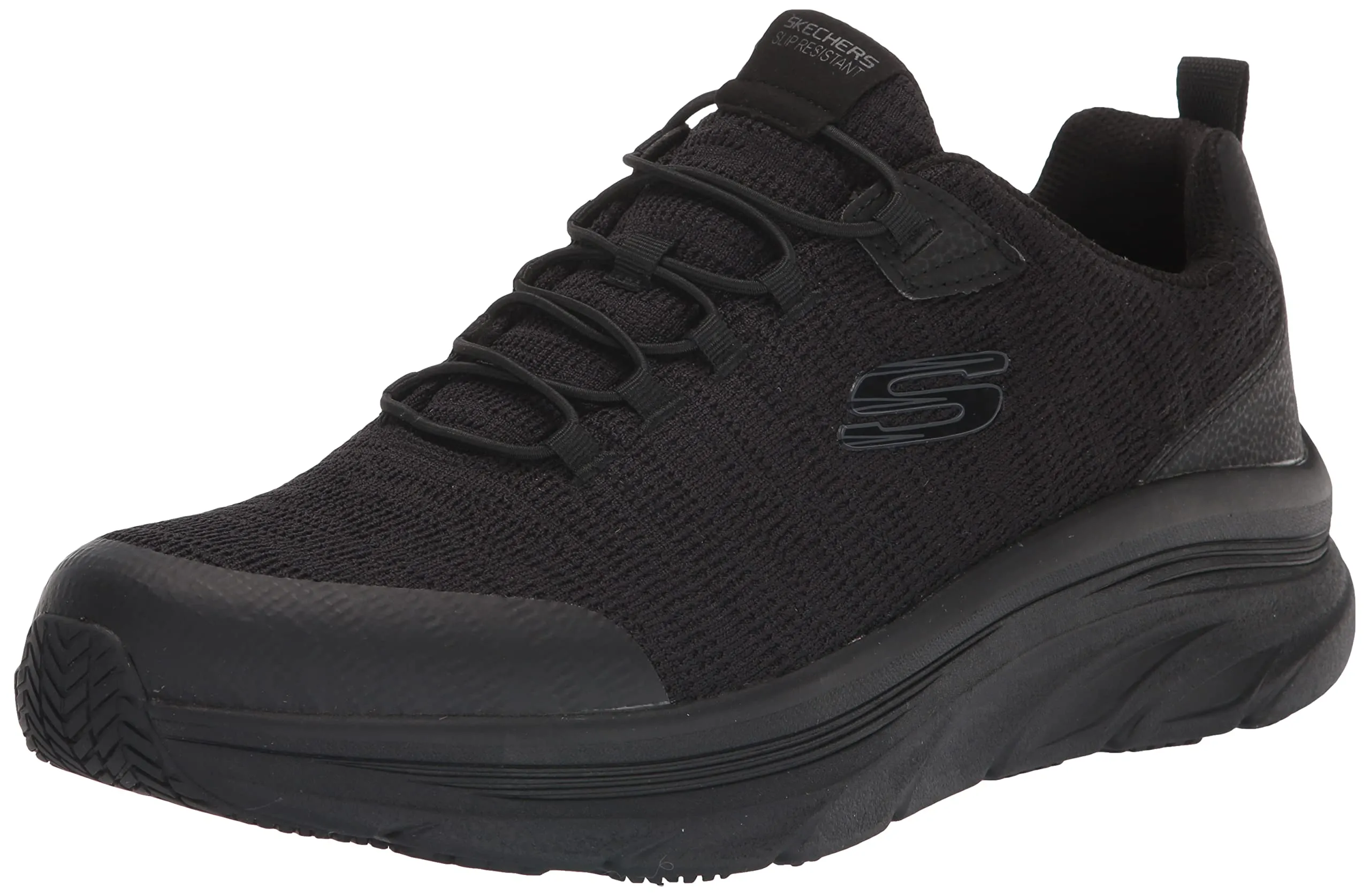 Skechers Men's Black Luxir Food Service Shoes