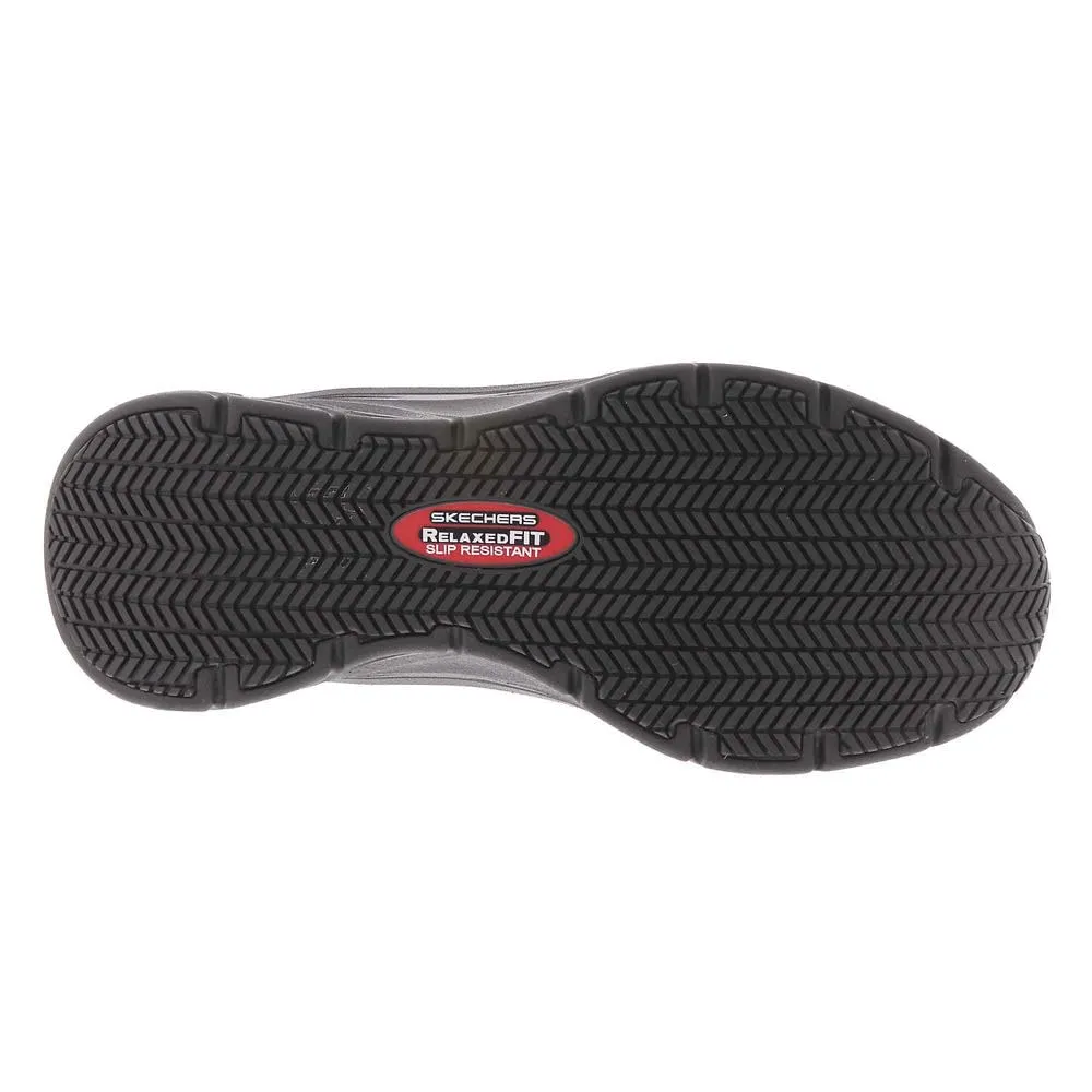 Skechers Men's Black Luxir Food Service Shoes