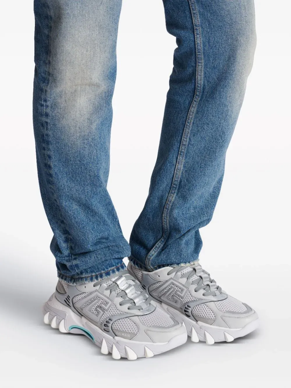 Sneakers Balmain B-East PB gri
