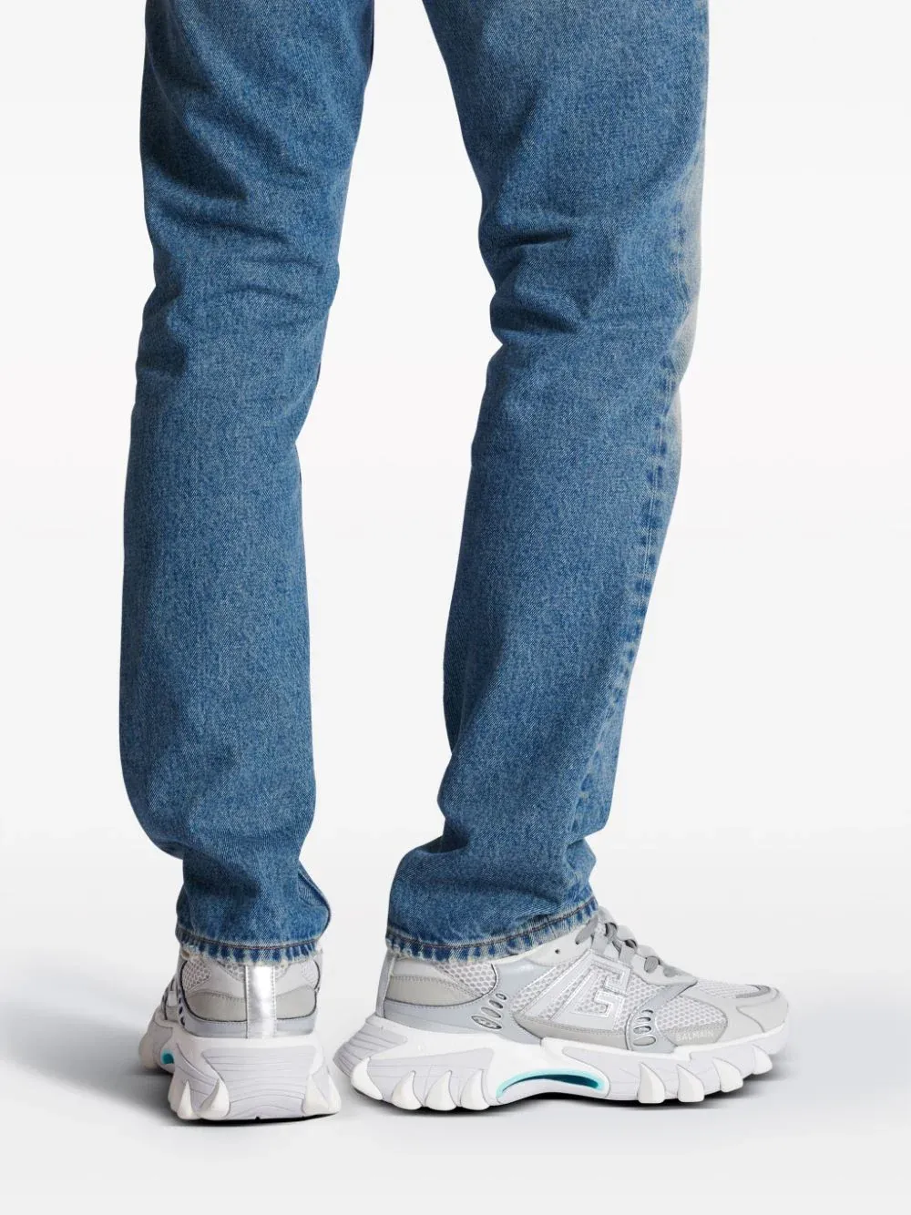 Sneakers Balmain B-East PB gri